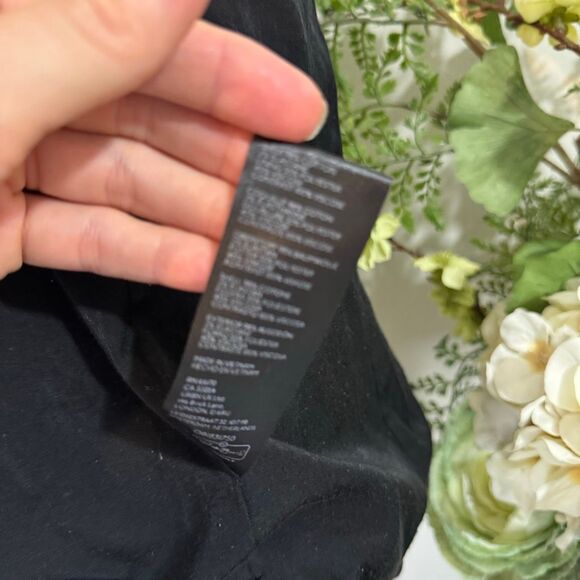 FREE PEOPLE Becky Black Velvet Military Jacket | Medium | Brass Button Detail “ - Picture 10 of 13